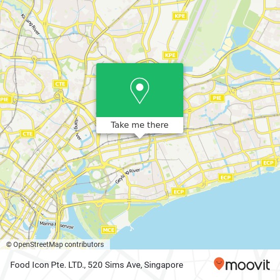 Food Icon Pte. LTD., 520 Sims Ave map