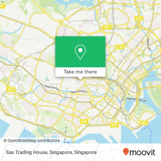 Sas Trading House, Singapore map