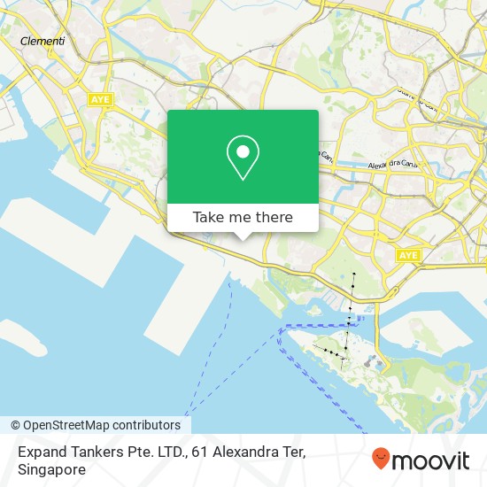 Expand Tankers Pte. LTD., 61 Alexandra Ter地图