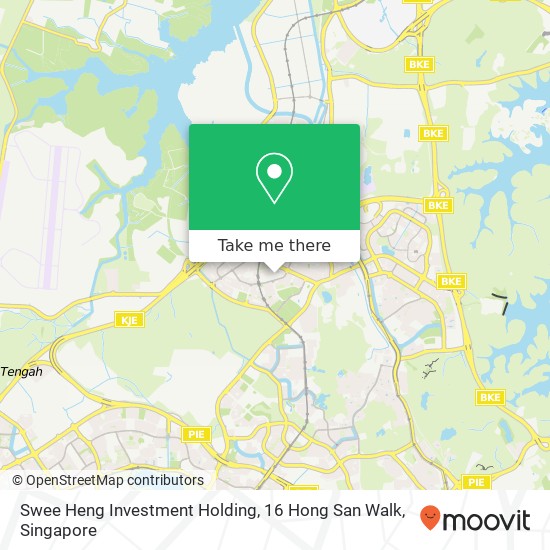 Swee Heng Investment Holding, 16 Hong San Walk map