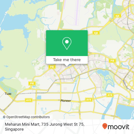 Meharun Mini Mart, 735 Jurong West St 75 map