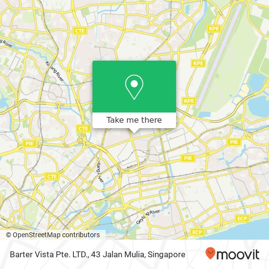 Barter Vista Pte. LTD., 43 Jalan Mulia map