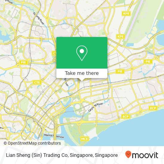 Lian Sheng (Sin) Trading Co, Singapore地图