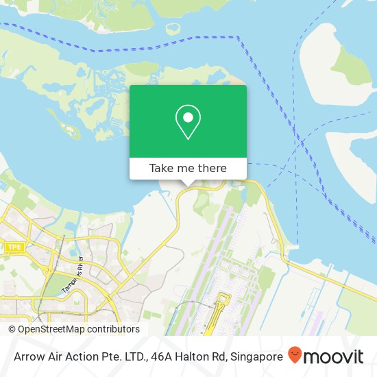 Arrow Air Action Pte. LTD., 46A Halton Rd地图
