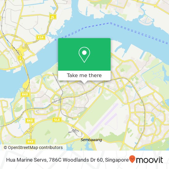 Hua Marine Servs, 786C Woodlands Dr 60 map