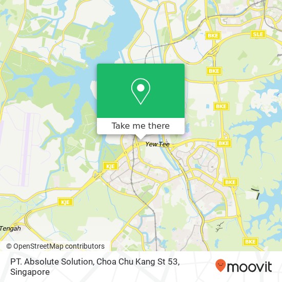 PT. Absolute Solution, Choa Chu Kang St 53 map