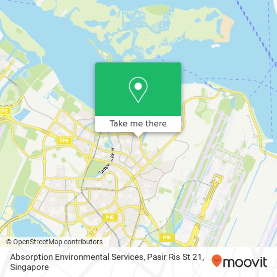 Absorption Environmental Services, Pasir Ris St 21地图