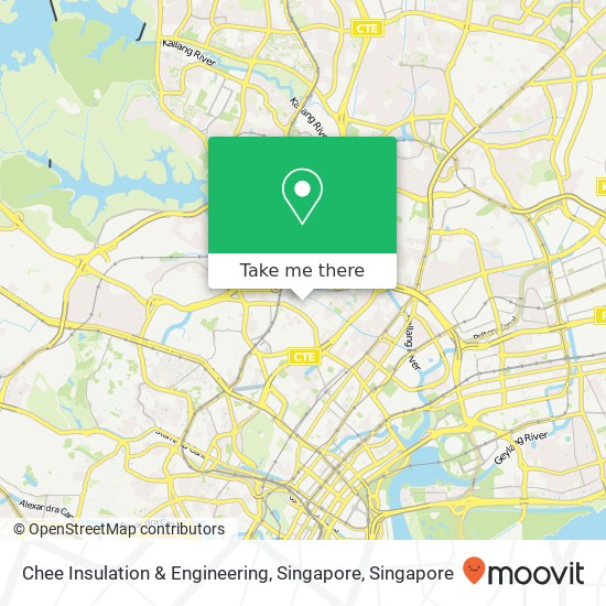 Chee Insulation & Engineering, Singapore map