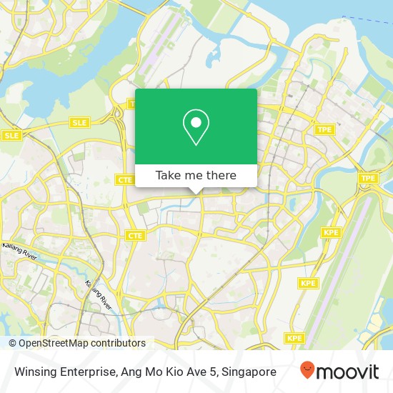 Winsing Enterprise, Ang Mo Kio Ave 5地图