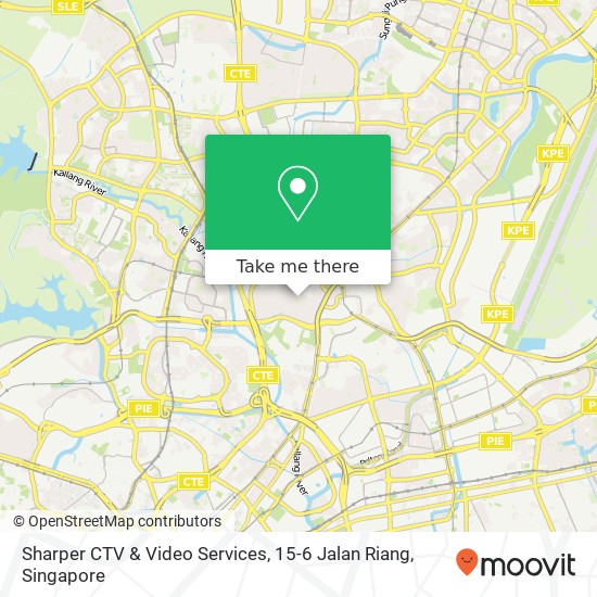 Sharper CTV & Video Services, 15-6 Jalan Riang地图