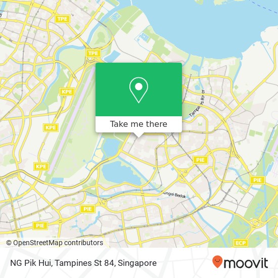 NG Pik Hui, Tampines St 84地图