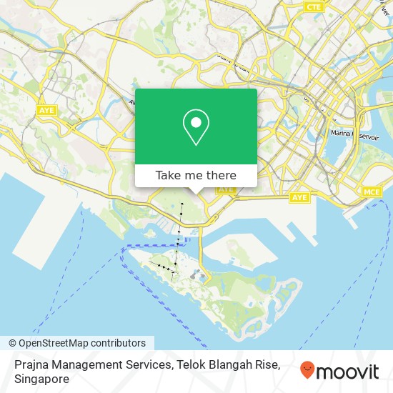 Prajna Management Services, Telok Blangah Rise map