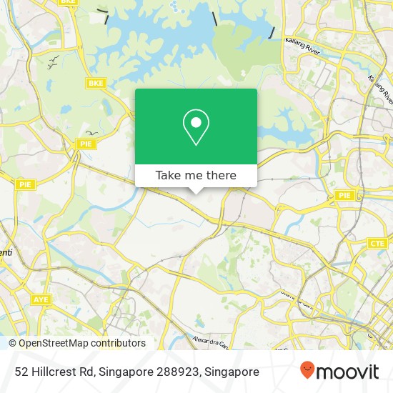 52 Hillcrest Rd, Singapore 288923地图