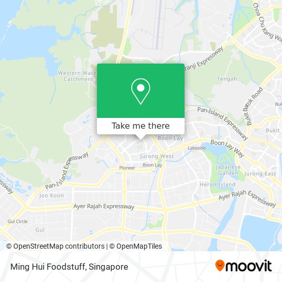 Ming Hui Foodstuff map
