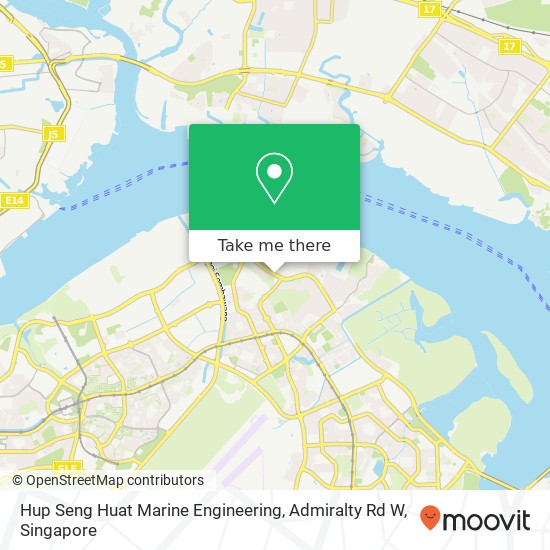 Hup Seng Huat Marine Engineering, Admiralty Rd W map