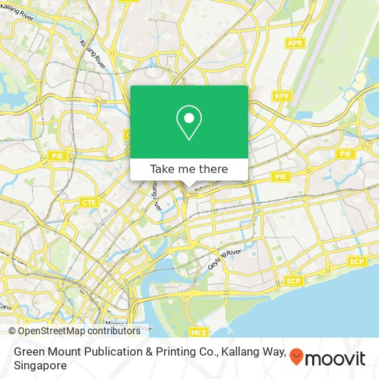 Green Mount Publication & Printing Co., Kallang Way map