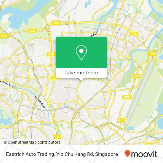 Eastrich Auto Trading, Yio Chu Kang Rd地图