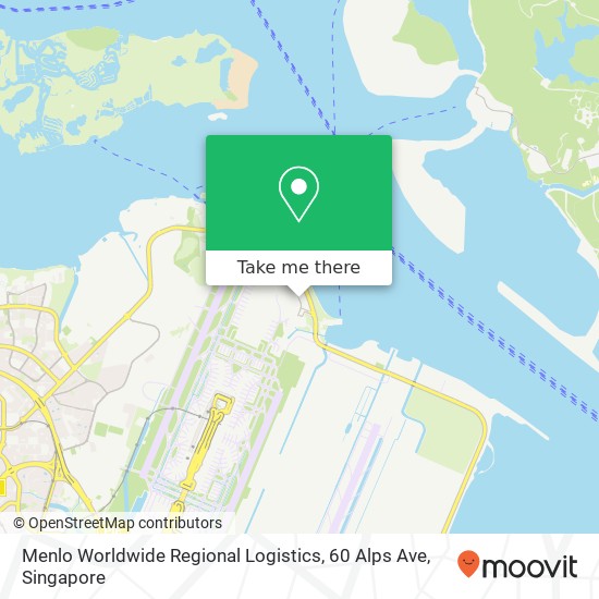 Menlo Worldwide Regional Logistics, 60 Alps Ave map