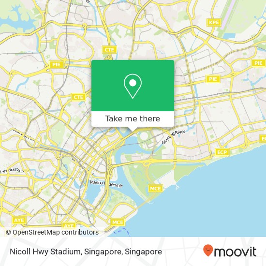 Nicoll Hwy Stadium, Singapore地图