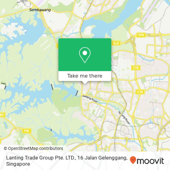 Lanting Trade Group Pte. LTD., 16 Jalan Gelenggang map
