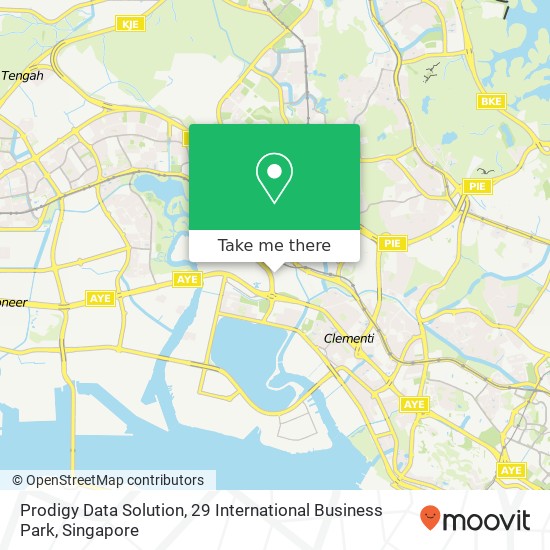 Prodigy Data Solution, 29 International Business Park map