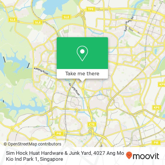 Sim Hock Huat Hardware & Junk Yard, 4027 Ang Mo Kio Ind Park 1 map