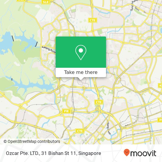 Ozcar Pte. LTD., 31 Bishan St 11 map