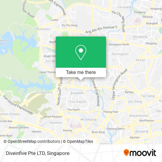 Diveinfive Pte LTD map