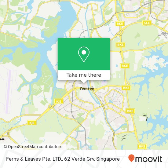 Ferns & Leaves Pte. LTD., 62 Verde Grv map