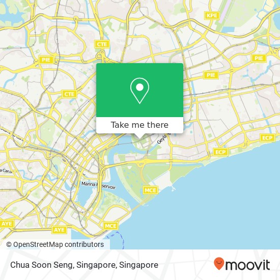 Chua Soon Seng, Singapore map