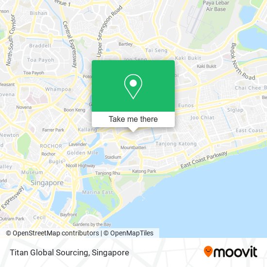 Titan Global Sourcing map
