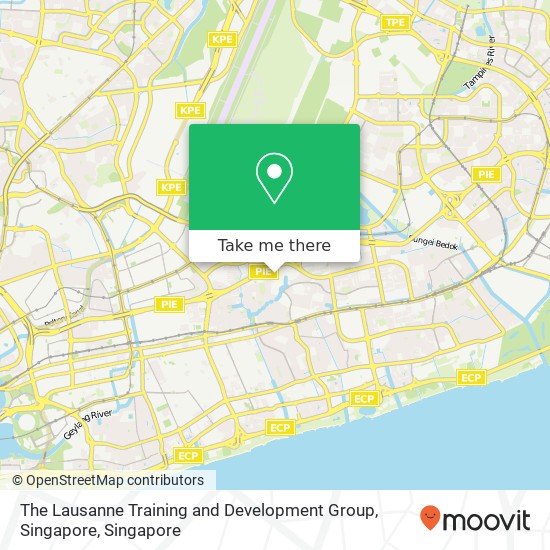 The Lausanne Training and Development Group, Singapore map