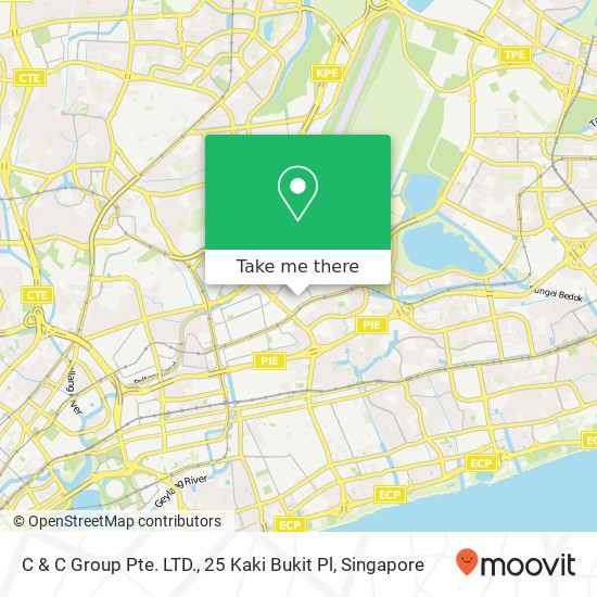 C & C Group Pte. LTD., 25 Kaki Bukit Pl map