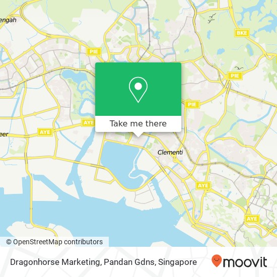 Dragonhorse Marketing, Pandan Gdns map