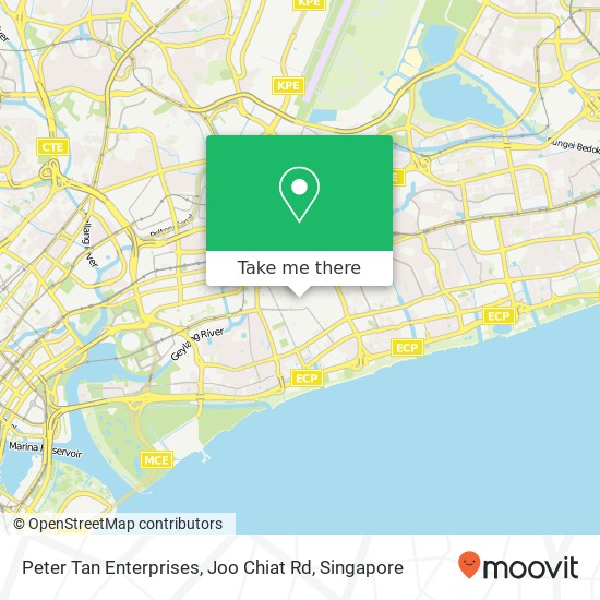 Peter Tan Enterprises, Joo Chiat Rd map
