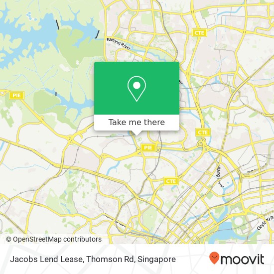 Jacobs Lend Lease, Thomson Rd map