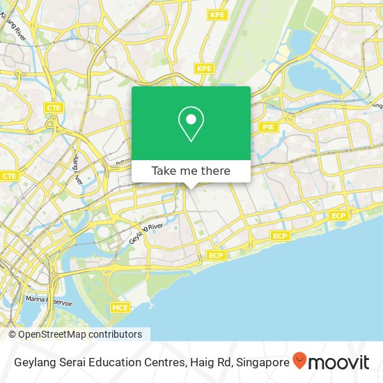 Geylang Serai Education Centres, Haig Rd map