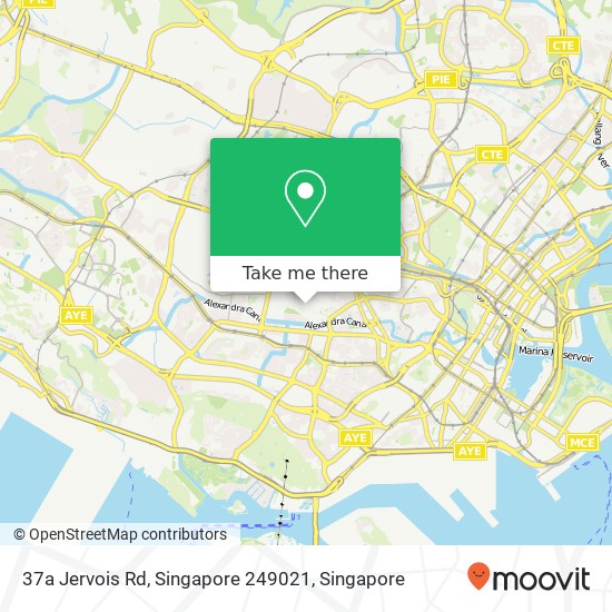 37a Jervois Rd, Singapore 249021 map