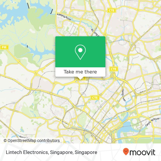 Lintech Electronics, Singapore map