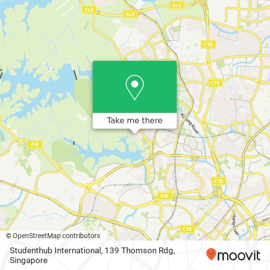 Studenthub International, 139 Thomson Rdg map