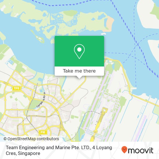 Team Engineering and Marine Pte. LTD., 4 Loyang Cres地图