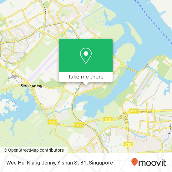 Wee Hui Kiang Jenny, Yishun St 81 map