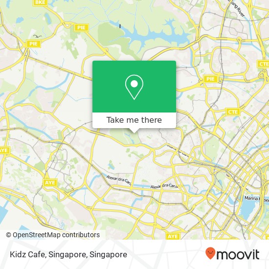 Kidz Cafe, Singapore map