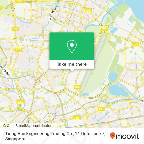 Tiong Ann Engineering Trading Co., 11 Defu Lane 7 map