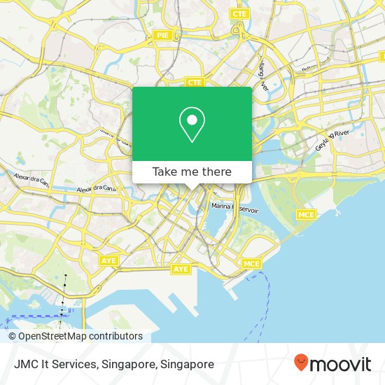 JMC It Services, Singapore map