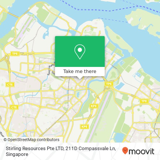 Stirling Resources Pte LTD, 211D Compassvale Ln地图