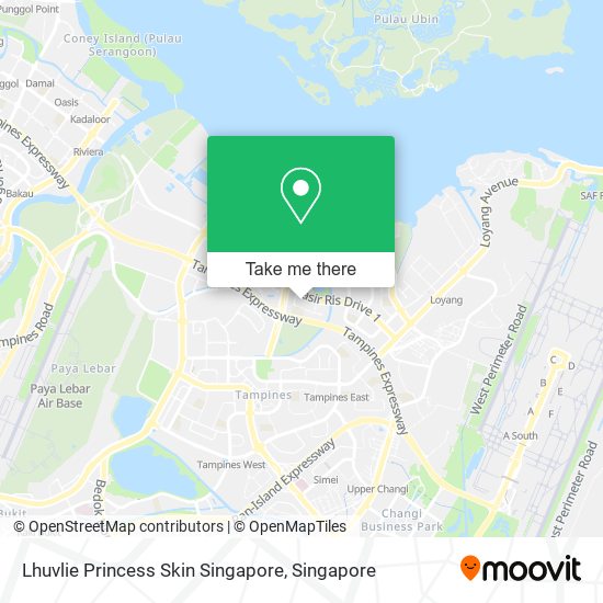 Lhuvlie Princess Skin Singapore地图