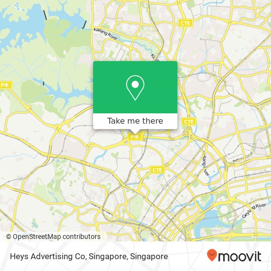 Heys Advertising Co, Singapore map