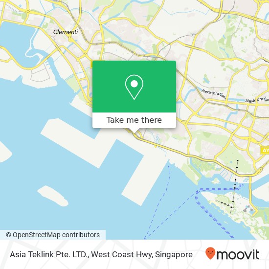 Asia Teklink Pte. LTD., West Coast Hwy map