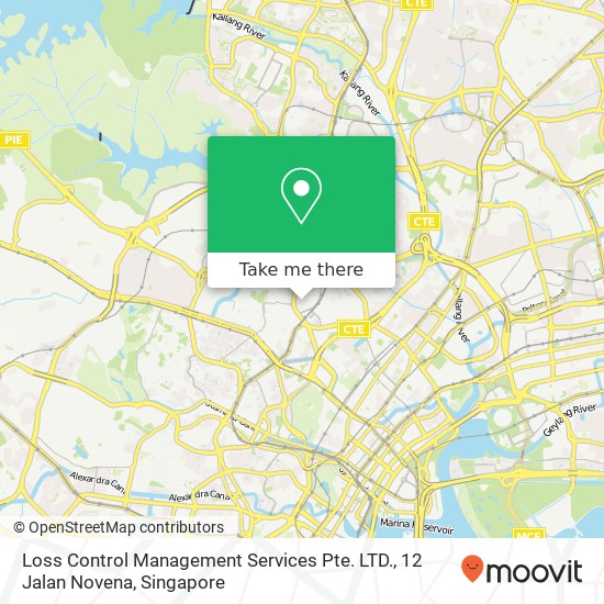 Loss Control Management Services Pte. LTD., 12 Jalan Novena map